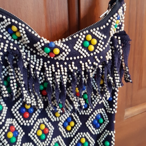 Vintage Beaded Purse - Picture 2 of 3